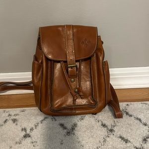 Patricia Nash Aberdeen Leather Backpack